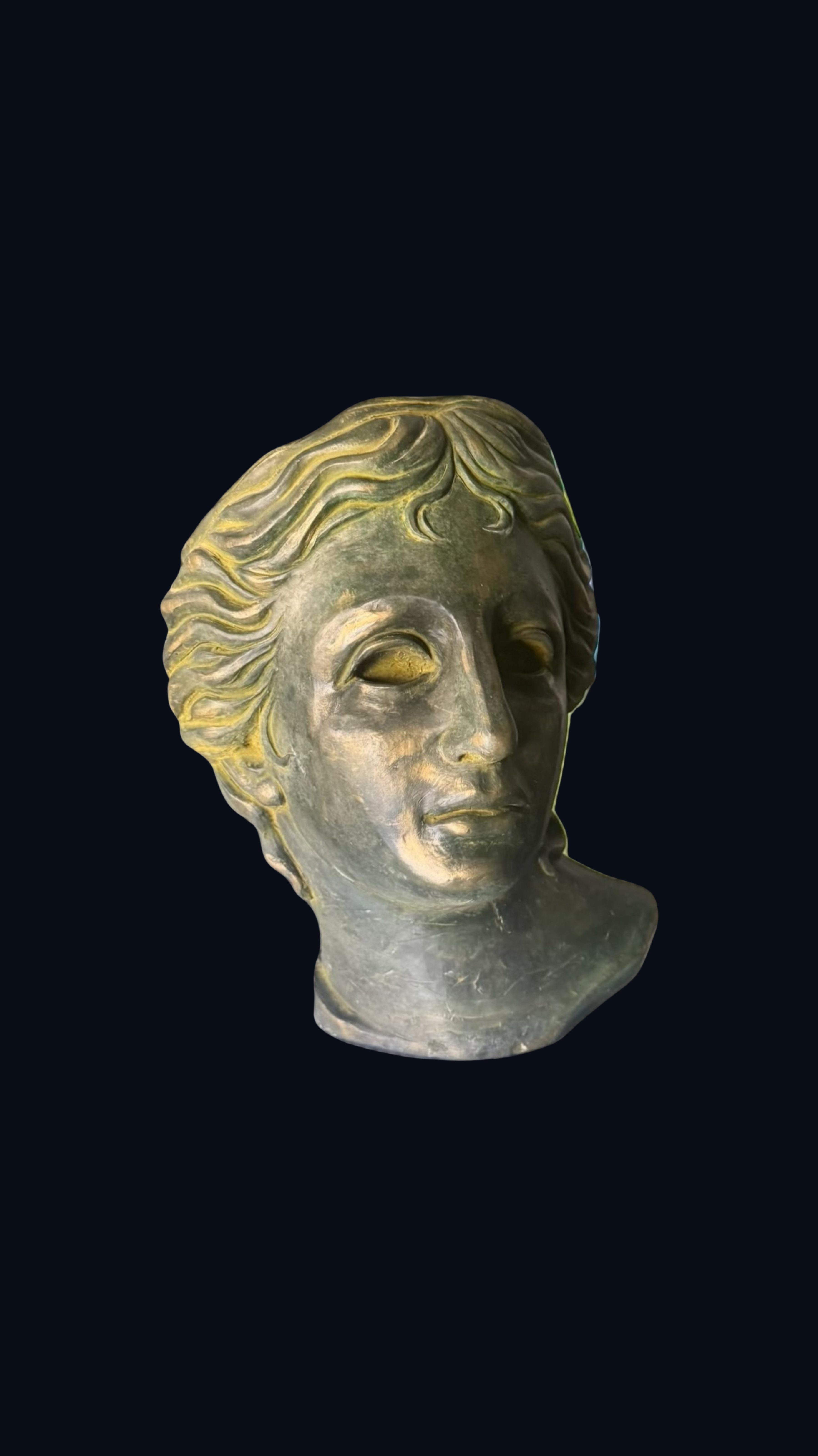 Bronze Female Bust